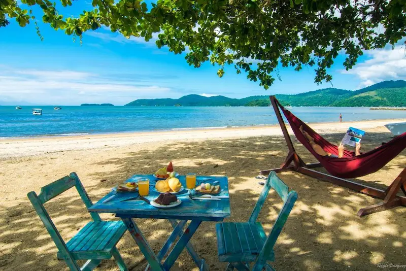 Geko Pousada Paraty com café da manhã à beira-mar 2 Café da manhã da Geko Pousada Paraty