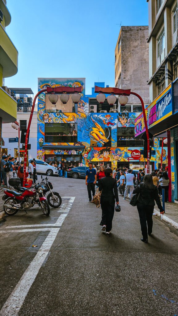 Rua dos Aflitos - Bairro da Liberdade São Paulo