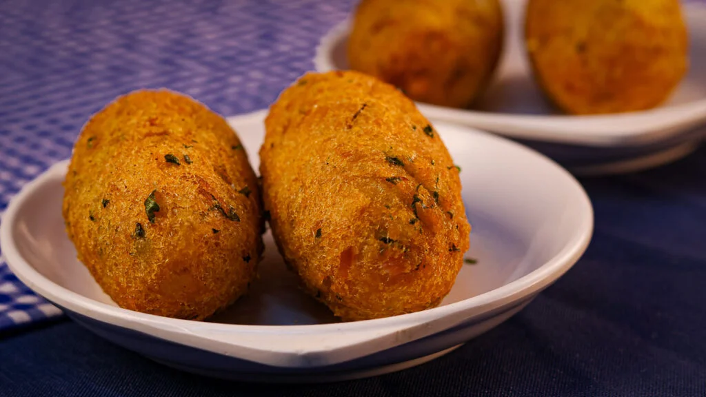 Bolinho de Bacalhau Restaurante Rancho do Pescador