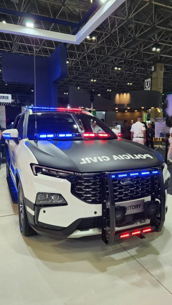 LAAD: A maior feira de defesa e segurança da América Latina 2 Feira Laad Denfece e Security Rio de Janeiro Carro da Polícia Cívil