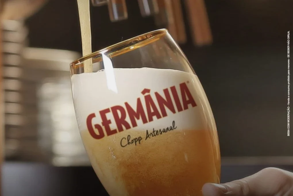 Cervejaria germânia. Chopp artesanal. Lig Chopp