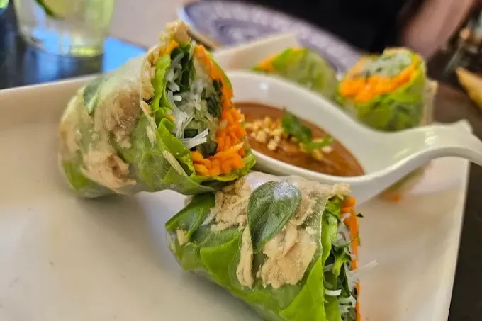 Onde comer em Brasília: 10 lugares que provamos e aprovamos 4 Rolinho vietnamita Same Same but Different em Brasília