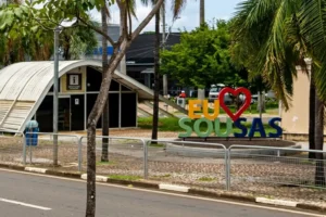 Letreiro de Sousas distrito de Campinas