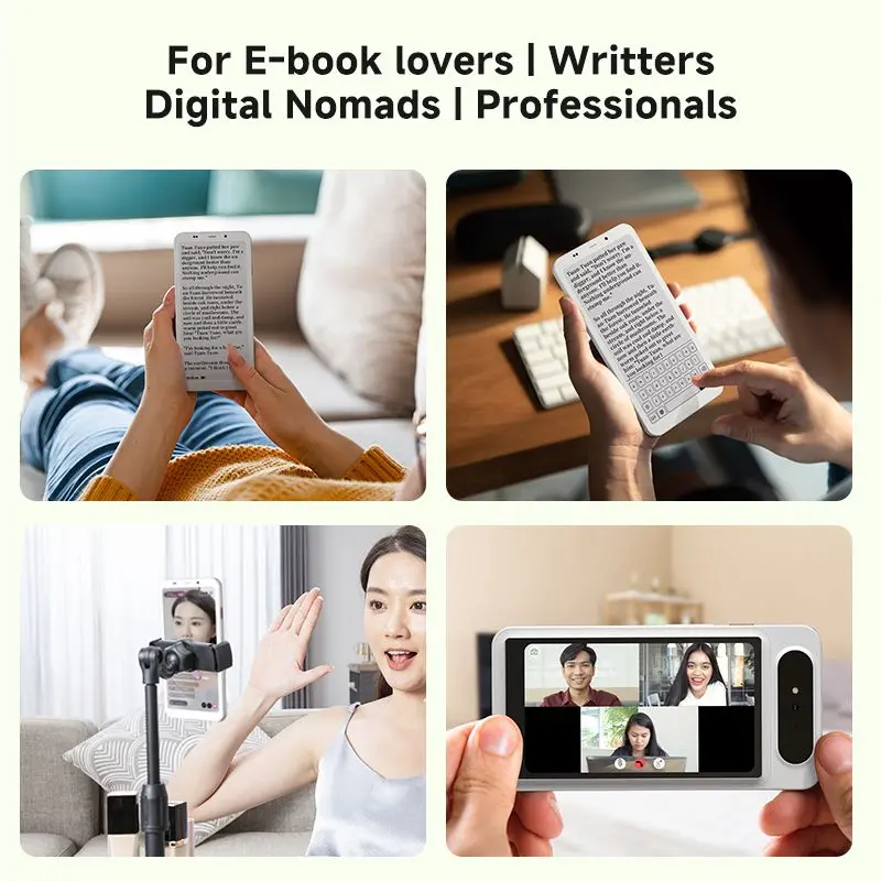 HiBreak Dual 3: primeiro smartphone E-Ink disponível em pré-venda 2 HiBreak Dual 3 tela dupla